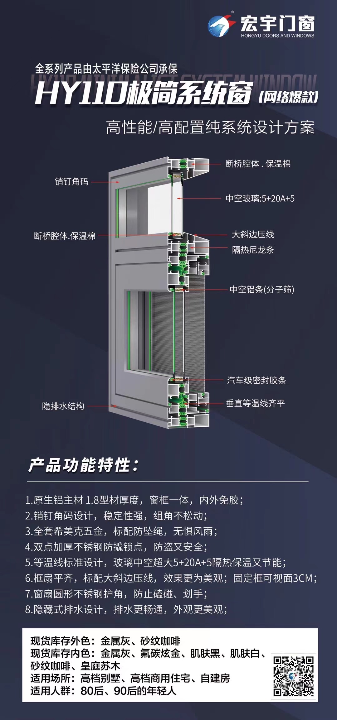 110極簡系統窗
